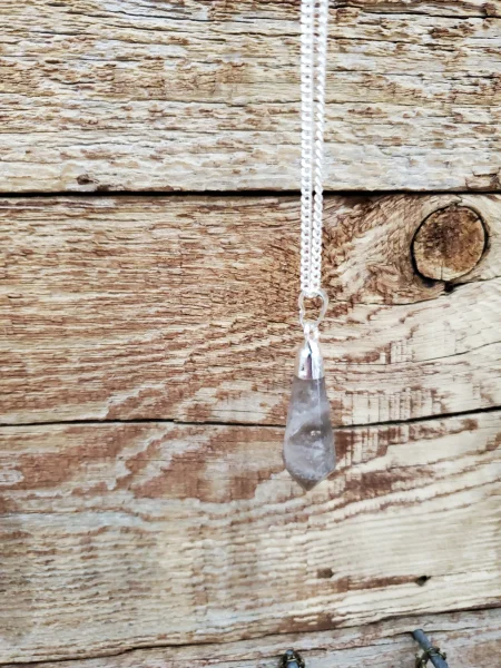 Gemstone Necklace Smoky Quartz