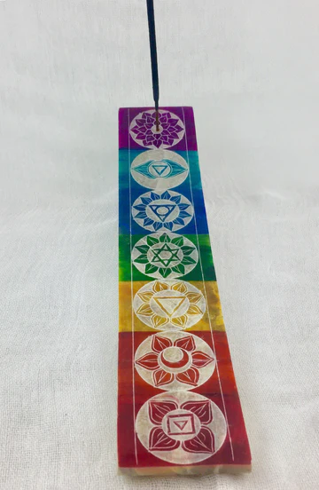 Soapstone Incense Holder Chakras
