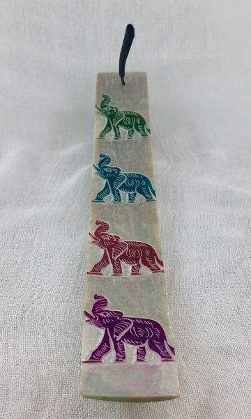 Soapstone Elephant Incense Holder