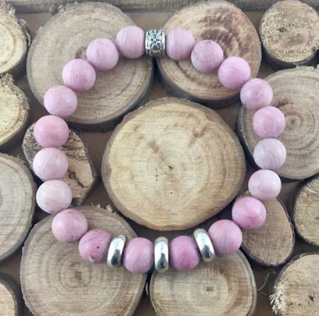 Gemstone Healing Bracelet Rhodonite
