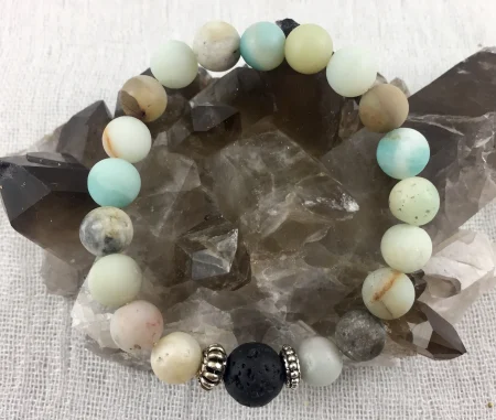 Aromatherapy Gemstone Bracelet Amazonite