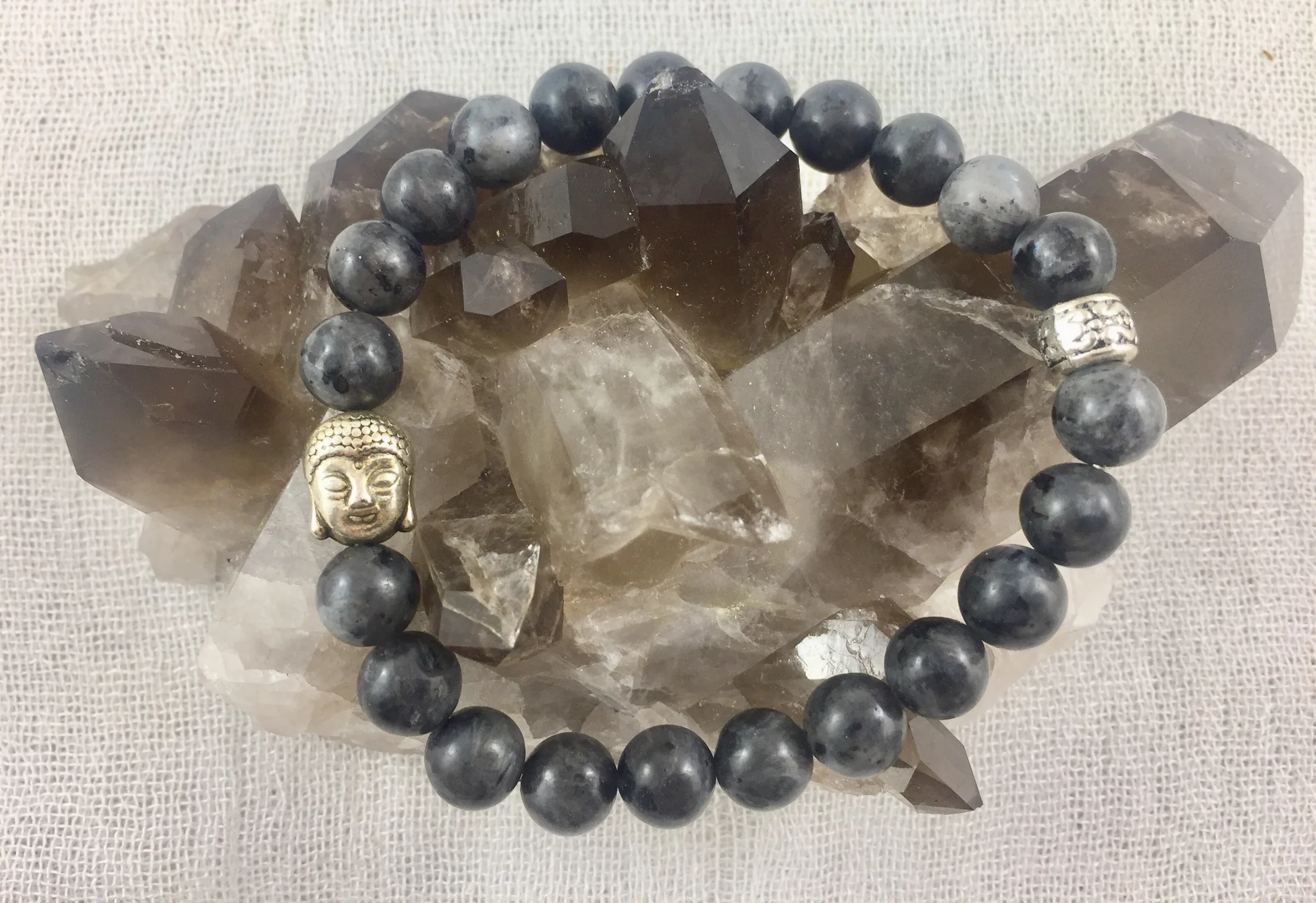 Gemstone Healing Bracelet Black Labradorite