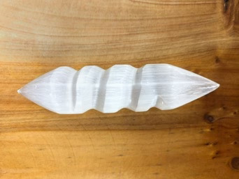 Selenite Wand Fancy small
