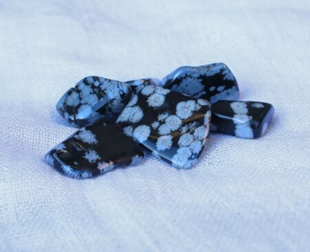 Gemstone Snowflake Obsidian