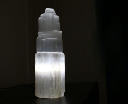 Selenite Lamp
