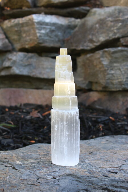 Selenite Tower Large